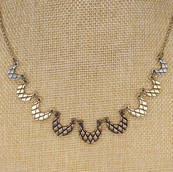 Lucky Brand Jewelry - Lucky Brand Tricolor Metal Necklace